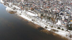 Kauno miesto savivaldybė Nemuno krantinė Žemuosiuose Šančiuose pasitinka pokyčius: pradedami paruošiamieji darbai